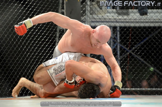 2012-04-21 Milano in the cage 2 - Mixed Martial Arts 0206 Leonardo Dauria-Vitor De Santana